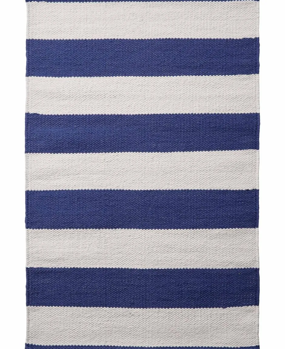 Gulvtæpper<Magasin du Nord Collection stripe/, tæppe Blå-hvid