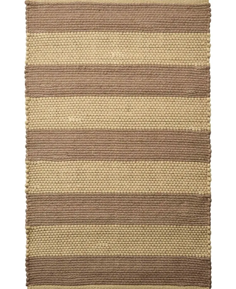 Gulvtæpper<Magasin du Nord Collection stripe/, tæppe Sand-gul