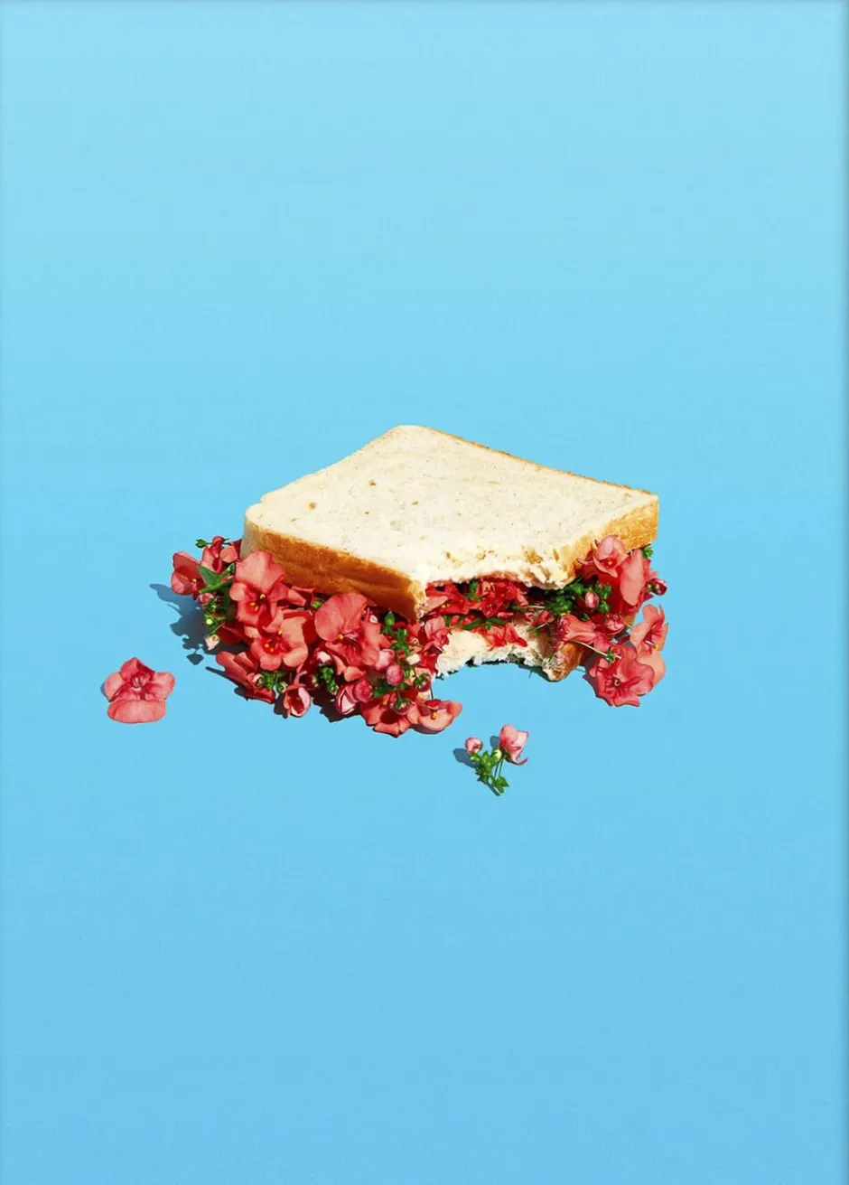 Plakater & Rammer<Poster & Frame Super Mercat - Flower sandwich Flerfarvet