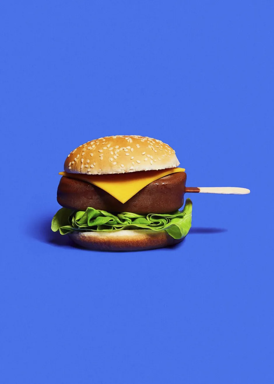 Plakater & Rammer<Poster & Frame Super Mercat - Magnum burger Flerfarvet