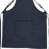 Tekstiler Til Køkkenet<DutchDeluxes Suspender Series Apron, Denim Brut