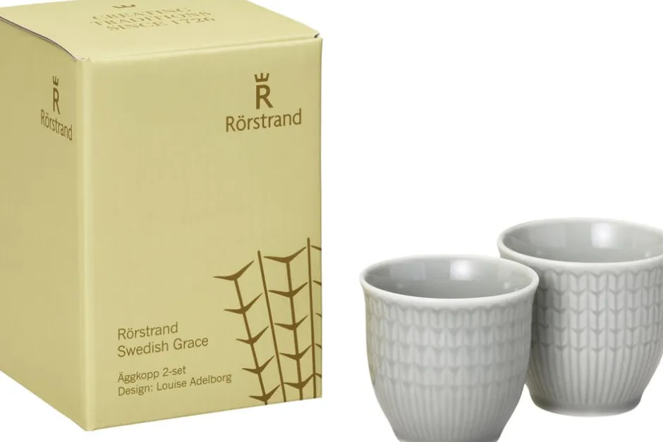 Tilbehør Til Bordet<Rörstrand Swedish Grace Æggebæger 4 cl Aftendis 2 styk