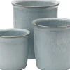 Opbevaring<Knabstrup Keramik Syltekrukke, soft mint, 3-pak 1 l - 0,5 l - 0,3 l