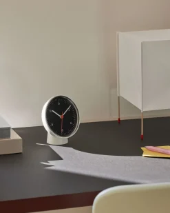 Ure & Vejrstationer<Hay Table Clock-White_