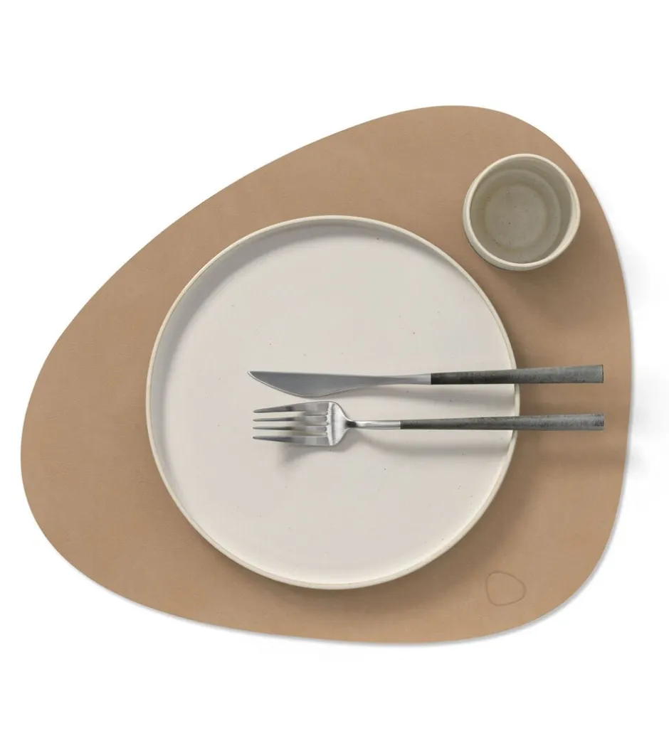 Tilbehør Til Bordet<LIND DNA Table Mat Curve L Nupo Nougat