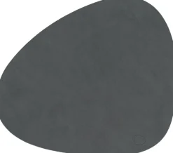 Tekstiler Til Borddækning<LIND DNA TABLE MAT CURVE L (37x44cm) NUPO anthracite