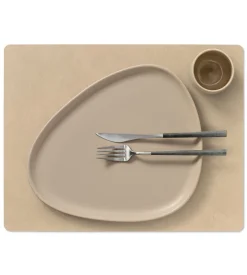 Tekstiler Til Borddækning<LIND DNA Table Mat Square L Nupo Sand