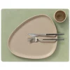 Tekstiler Til Borddækning<LIND DNA TABLE MAT SQUARE L 35X45CM NUPO olive green