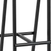 Møbler<Hay Taburete 8 Bar stool High Black pow