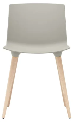 Møbler<Andersen - Furniture TAC Chair plast Grey / Oak white pigm. lacquer