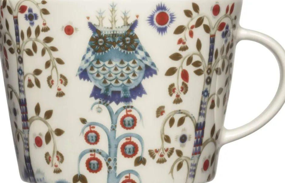 Kopper & Krus<Iittala Taika kaffekop 30cl hvid