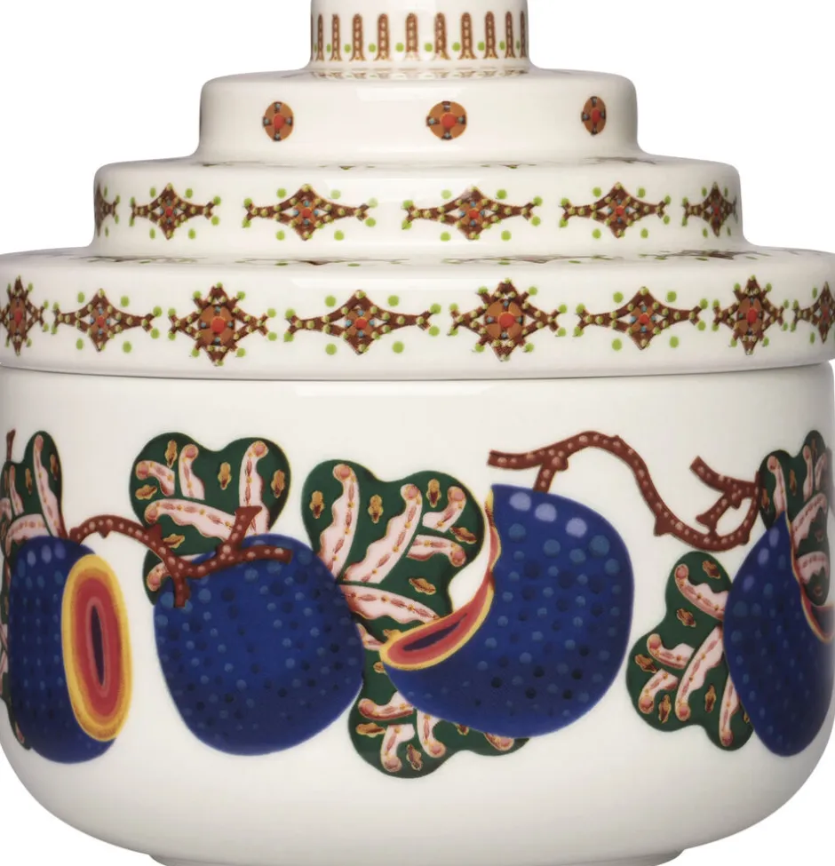 Opbevaring<Iittala Taika Sato Keramik krukke 14,5x15cm