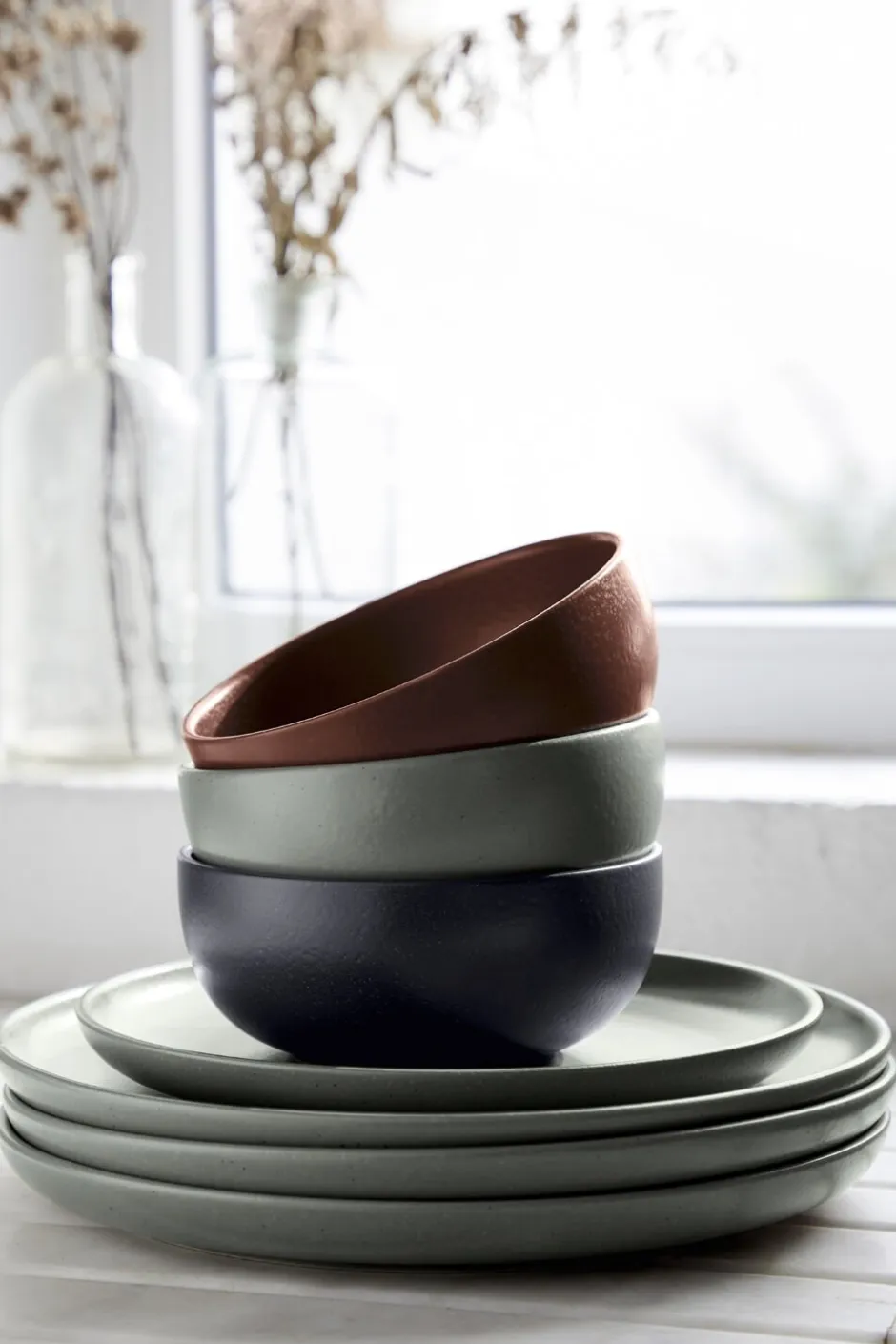 Tallerkener<Casafina Tallerken flad Pacifica 16 cm Seed grey Keramik