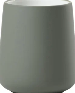 Badeværelsestilbehør<Zone Tandbørstekrus Nova Olive green