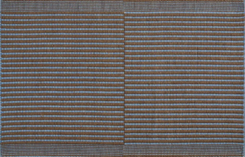 Gulvtæpper<Hay Tapis Mat-60 x 95-Chestnut and blue