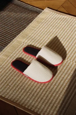 Gulvtæpper<Hay Tapis Mat-60 x 95-Chestnut and blue