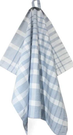 Tekstiler Til Køkkenet<Magasin du Nord Collection Tea Towels 50x70 cm ENZO - Check light blue
