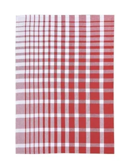 Tekstiler Til Køkkenet|Juletekstiler<Magasin du Nord Collection Tea Towels 50x70 cm ENZO - Check dark red