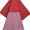 Tekstiler Til Køkkenet|Juletekstiler<Magasin du Nord Collection Tea Towels 50x70 cm MIX Stripe dark red