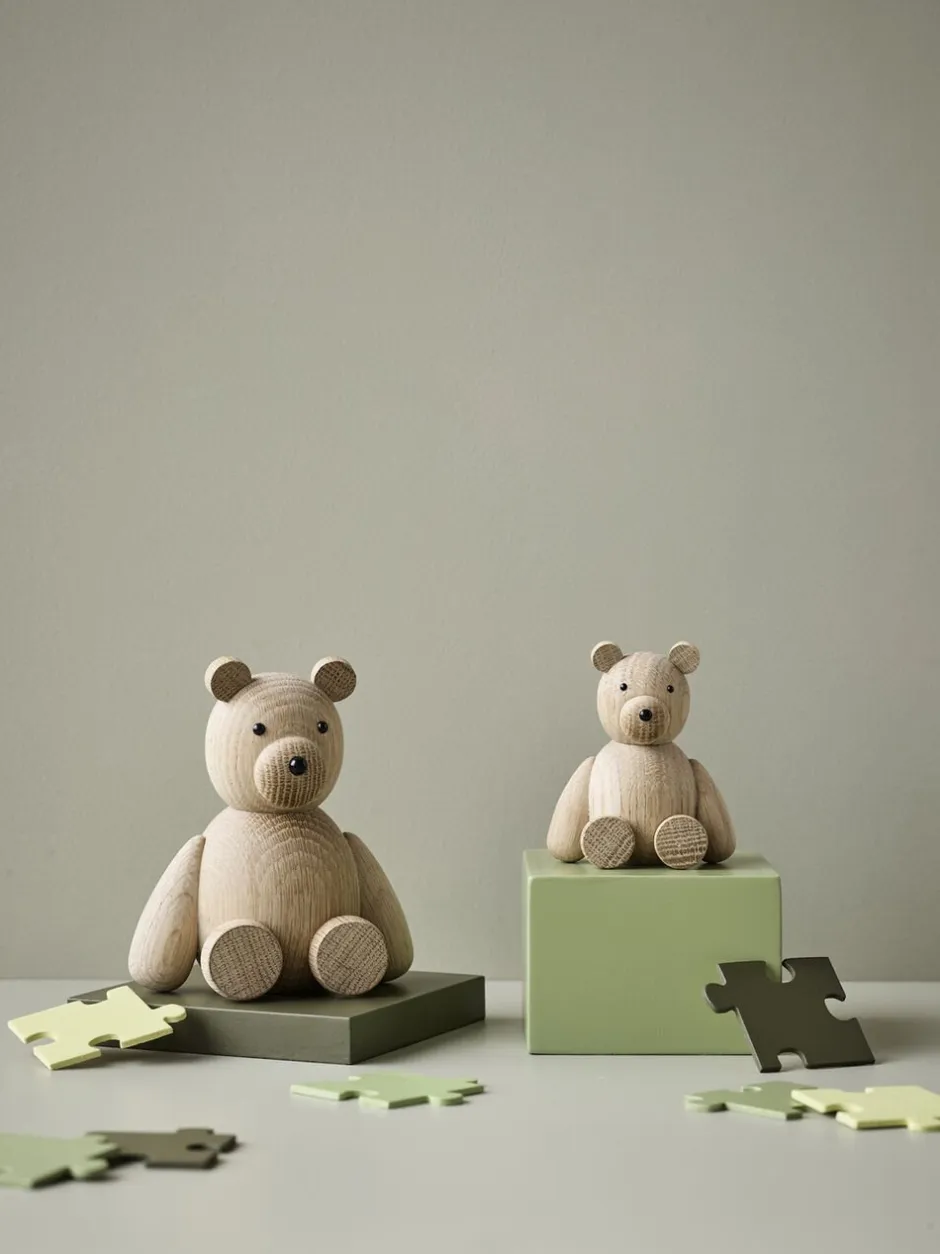 Figurer & Skulpturer<Lucie Kaas Teddy - Oak | Small