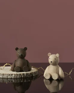 Figurer & Skulpturer<Lucie Kaas Teddy - Oak | Small