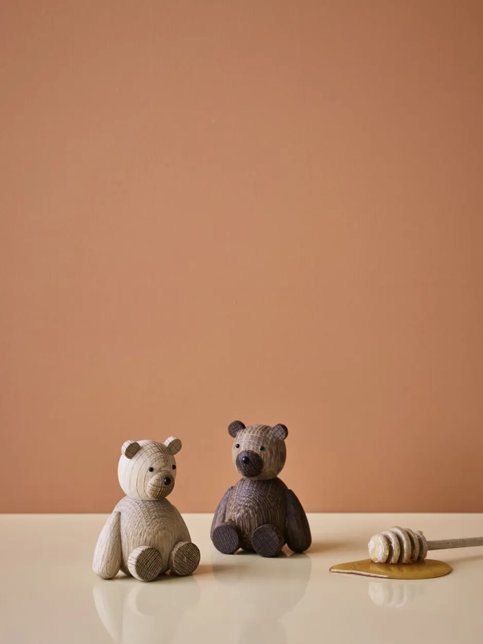 Figurer & Skulpturer<Lucie Kaas Teddy - Smoked Oak | Small