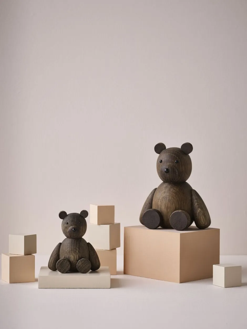 Figurer & Skulpturer<Lucie Kaas Teddy - Smoked Oak | Small