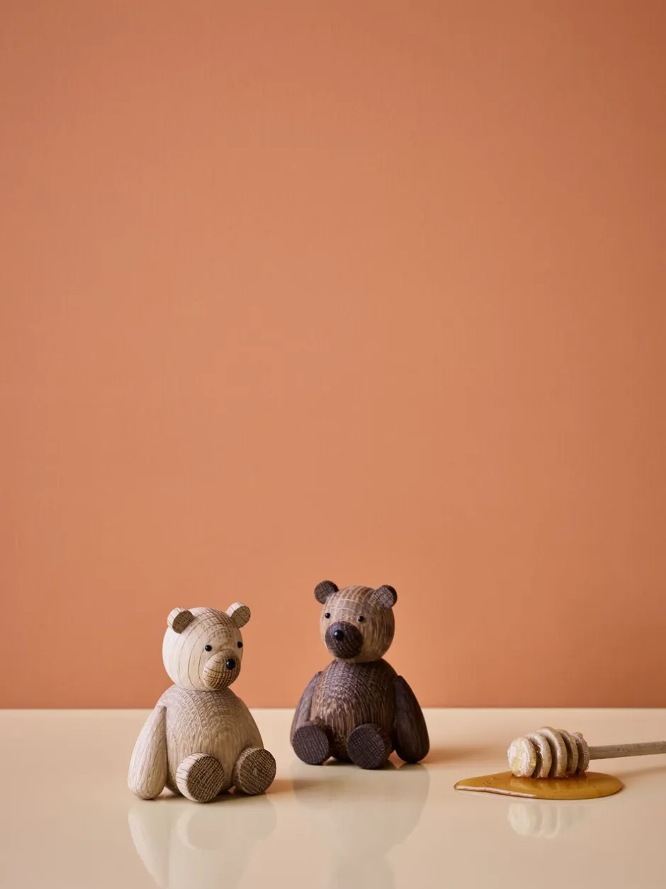 Figurer & Skulpturer<Lucie Kaas Teddy - Smoked Oak | Small