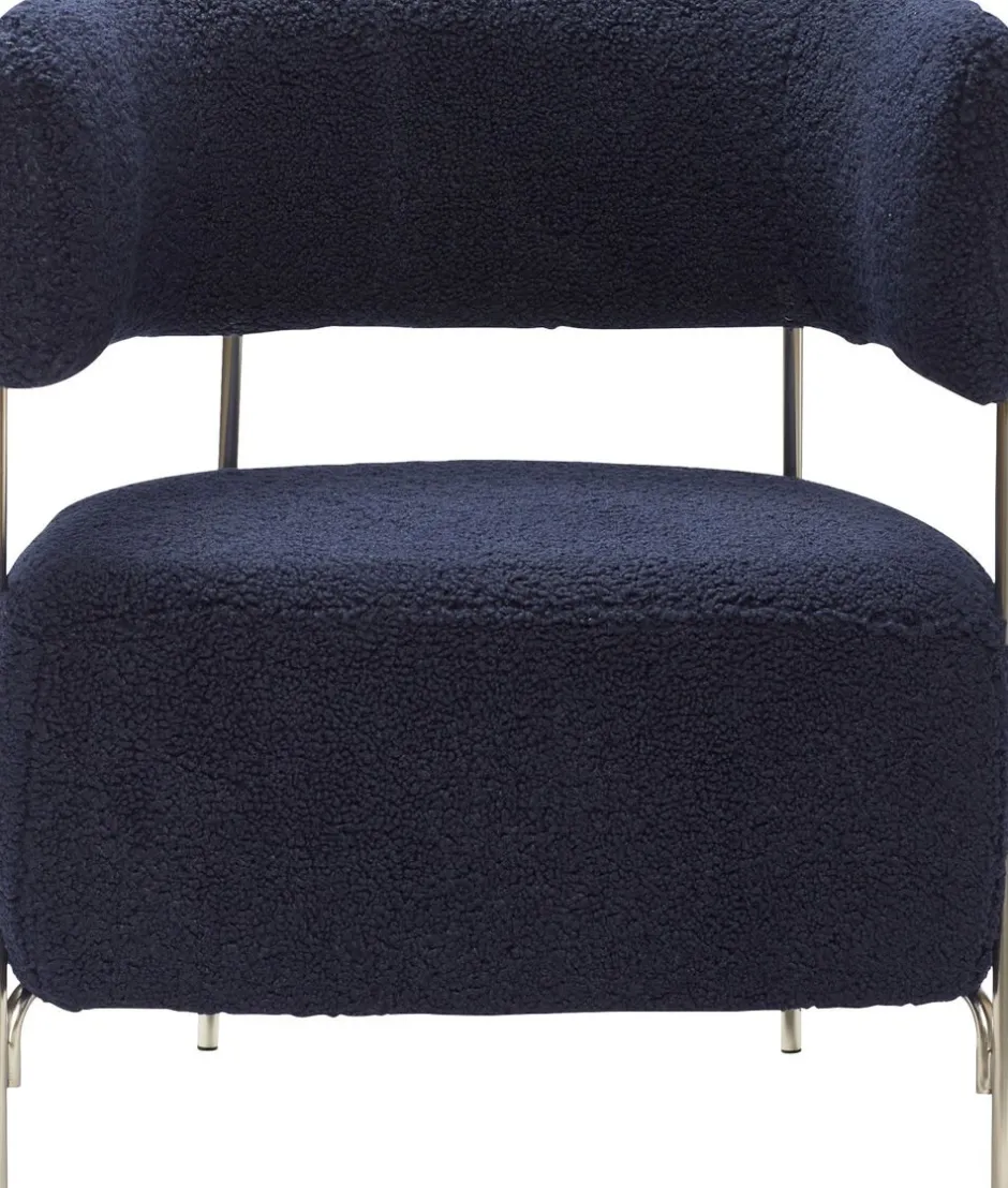 Møbler<Hübsch Teddy Lounge Chair Blue
