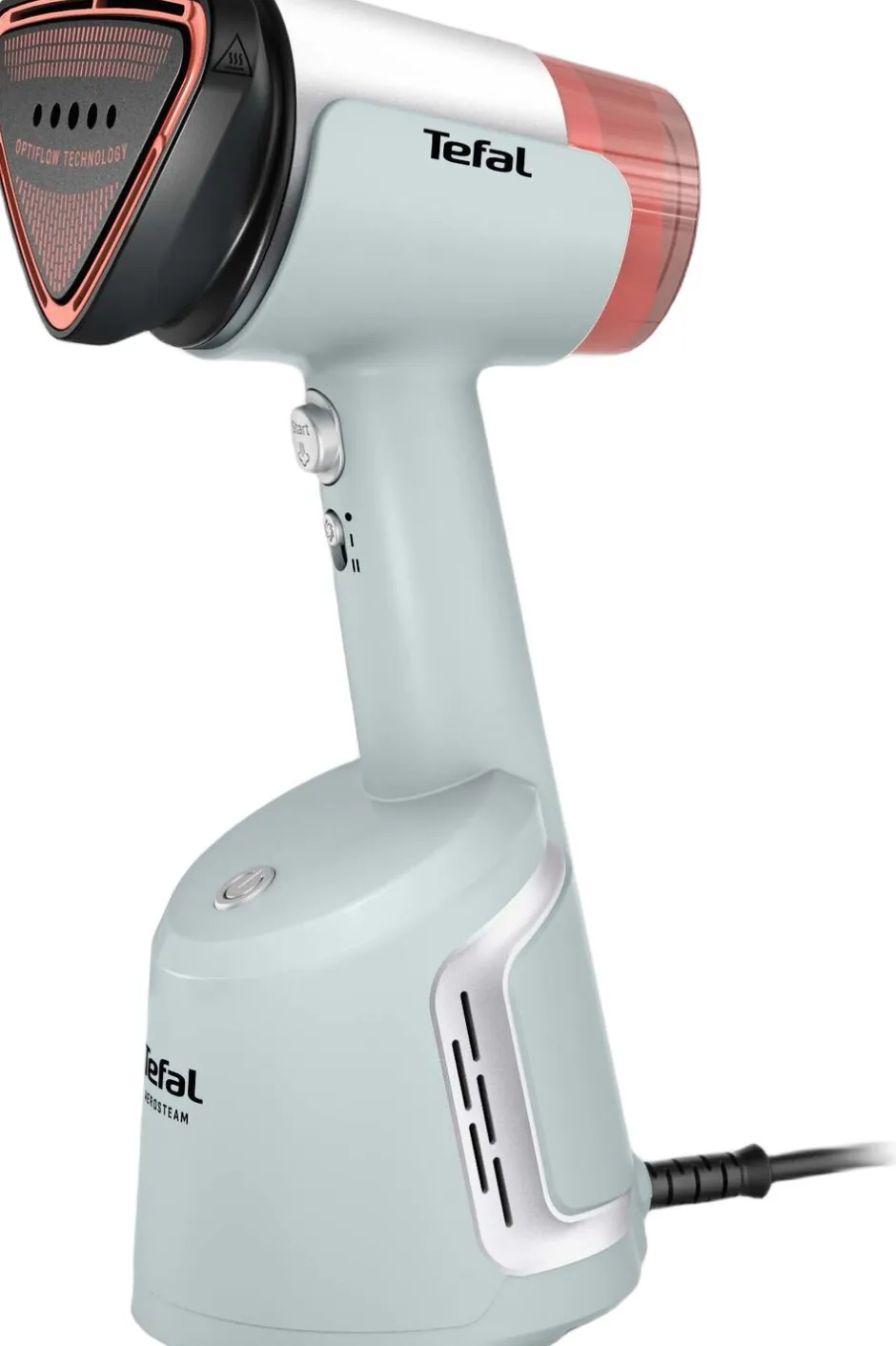 Elektronik<Tefal AeroSteam tøjsteamer, Eucalyptus