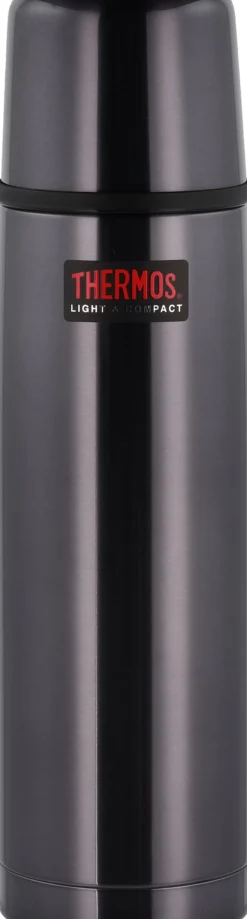 Opbevaring<Thermos Termoflaske Light & Compact 0,75 liter Midnight Blue stål
