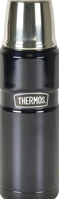 Opbevaring<Thermos Termoflaske Stainless King 470 ml Mørkeblå