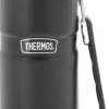 Opbevaring<Thermos Termoflaske Stainless King 1,2 liter Sort Rustfrit stål