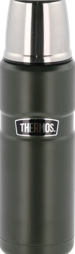 Opbevaring<Thermos Termoflaske Stainless King 470 ml Army Rustfrit stål