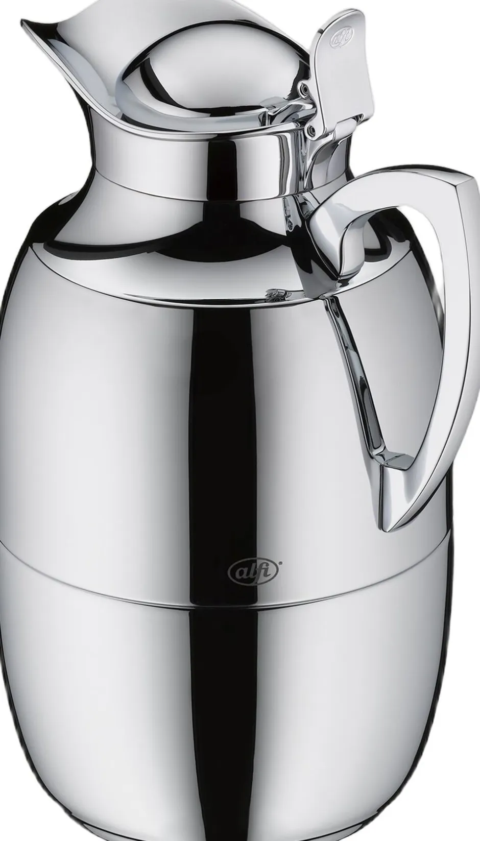 Kaffe & Te<Alfi Termokande Juwel 1 liter Forkromet stål