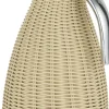 Kaffe & Te<Ib Laursen Termokande natur polyrattan flet