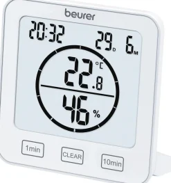 Ure & Vejrstationer<Beurer Termometer og hygrometer HM 22