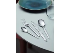 Bestik<Gense Teske Twist 13,5 cm Blankt stål