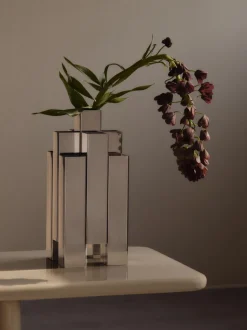 Vaser & Urtepotteskjulere<Ferm Living Tessera Vase - 3x3 - Mirror Polished
