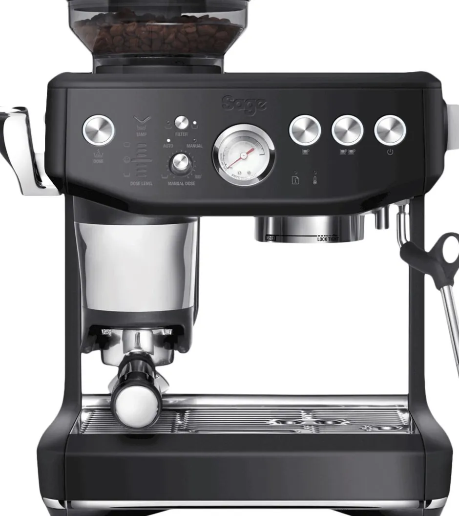 Kaffe & Te<SAGE The Barista Express Impress - Black Truffle