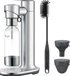 Køkkenmaskiner<SAGE The Infizz Fusion Soda Maker Brushed silver