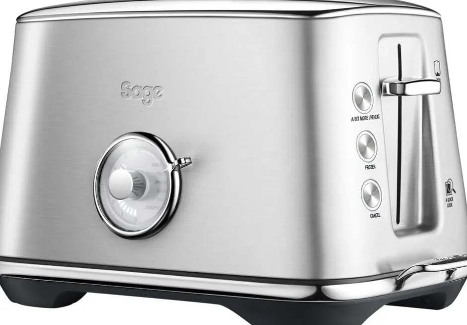 Køkkenmaskiner<SAGE The Luxe Toast Select Silver