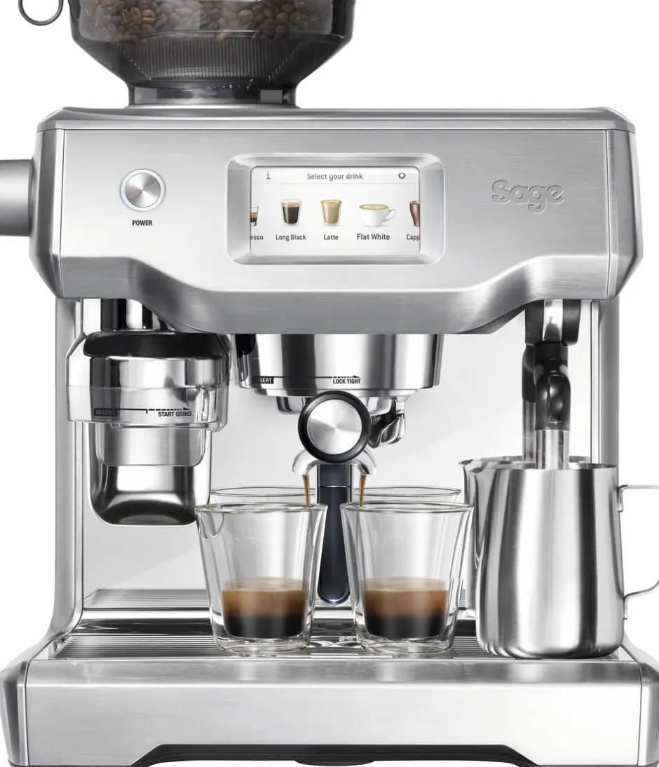 Kaffe & Te<SAGE The Oracle Touch - Espressomaskine