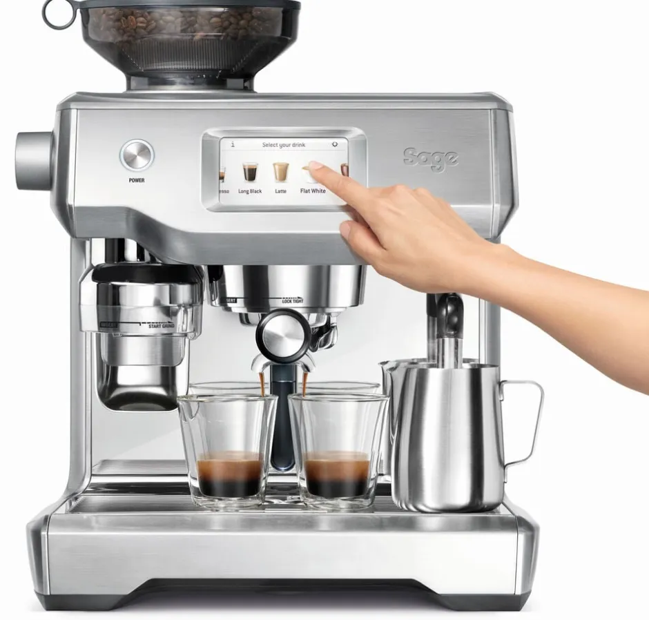 Kaffe & Te<SAGE The Oracle Touch - Espressomaskine