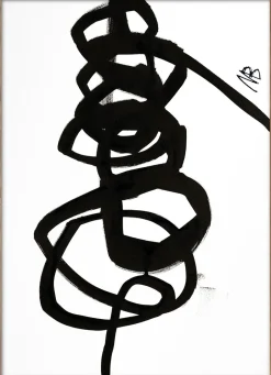 Plakater & Rammer<The Poster Club - Malene Birger - NO 05 Flerfarvet