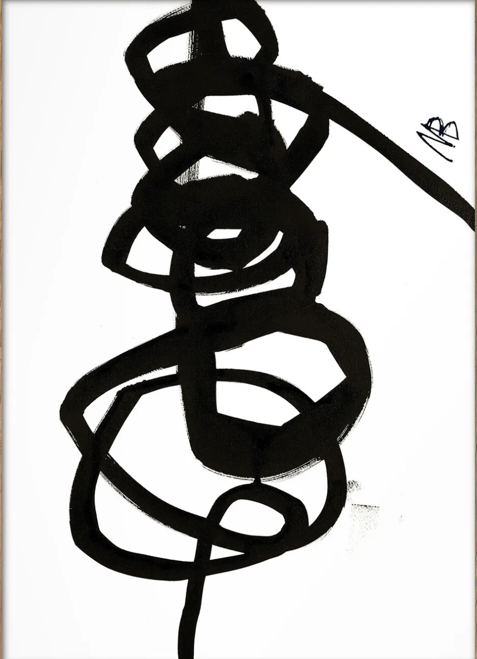 Plakater & Rammer<The Poster Club - Malene Birger - NO 05 Flerfarvet