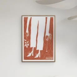 Plakater & Rammer<Poster & Frame The Poster Club x Maxine McCrann - Sunday at Five