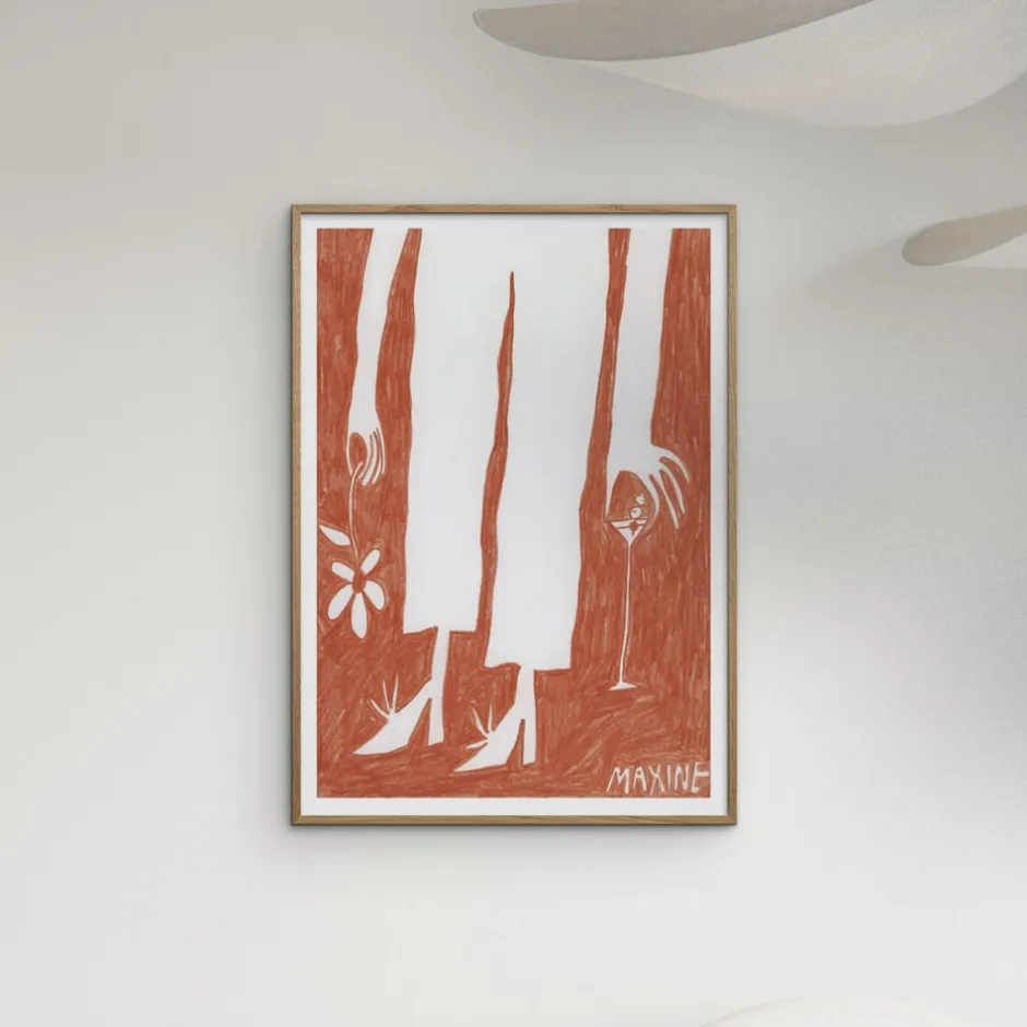 Plakater & Rammer<Poster & Frame The Poster Club x Maxine McCrann - Sunday at Five