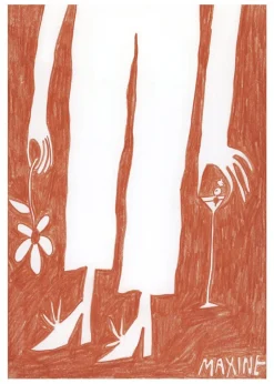 Plakater & Rammer<Poster & Frame The Poster Club x Vera Mattmann - Grosse Blume Flerfarvet