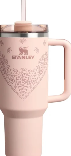 Kopper & Krus<Stanley The Quencher H2. O FlowState Tumbler 1. 18L / 40oz Conch Flora